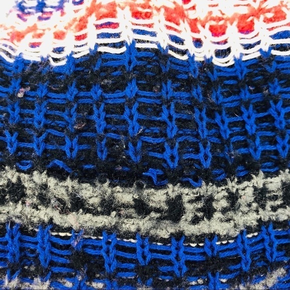 We the Free Fair Isle Chambray Top Small A0002 - Picture 5 of 7